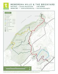 2020 Menemsha Brickyard Trail Map