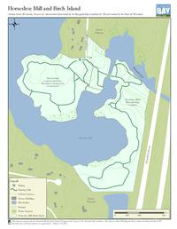 Map horseshoe mill birch island