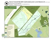 Map aucoot woods radio tower parcel