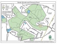 Map beebe woods peterson farm