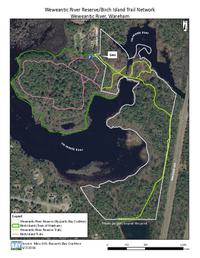 Map birch island conservation area horseshoe mill