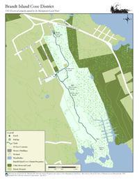 Map brandt island cove district