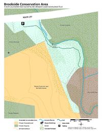 Map brookside conservation area