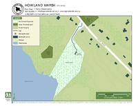 Map howland marsh