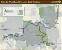 Map john c whitehead preserve
