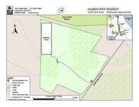 Map mcbratney reserve