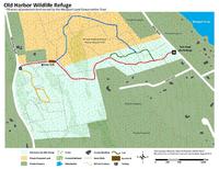 Map old harbor wildlife refuge