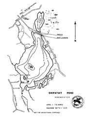 Map snipatuit pond