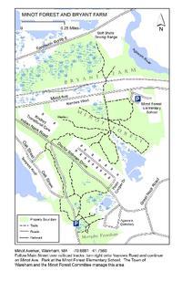 Map william minot forest bryant farm